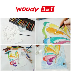 Μολύβια Woody 3 in 1 Stabilo Μολύβια Woody 3 in 1 Stabilo