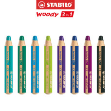 Μολύβια Woody 3 in 1 Stabilo Μολύβια Woody 3 in 1 Stabilo