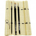 Σετ Με 5 Πινέλα NOVA Για Λάδι/Ακρυλικό σε Θήκη Bamboo Da Vinci